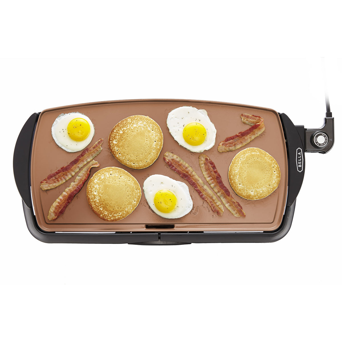 Perfect Pancakes  Lodge Carbon Steel Griddle with Copper Diffusers 