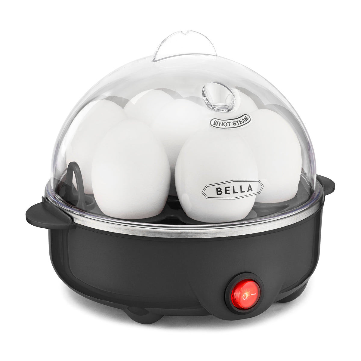 COOKOE Egg Cooker, Egg Cooker for Hard Boiled Eggs, Egg Boiler, Egg  Steamer, Hard Boiled Egg Cooker,Can Hold 7 Eggs,Can Be Timed,One-Button  Rotary
