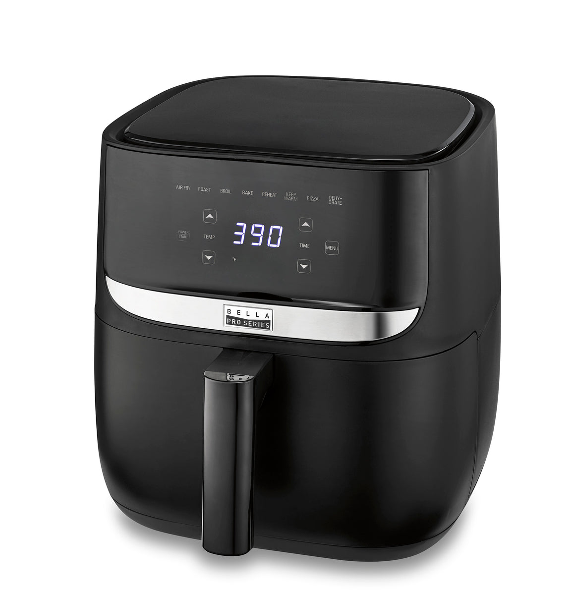  Bella Pro Series 6 QT Air Fryer with Touchscreen (Black)