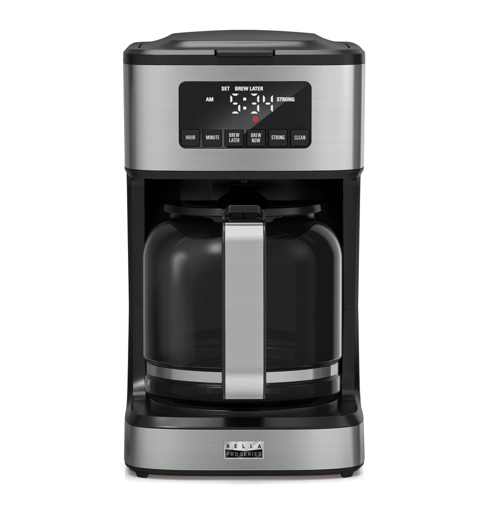 Bella Stainless Steel Programmable Coffee Maker - Shop Coffee Makers at  H-E-B