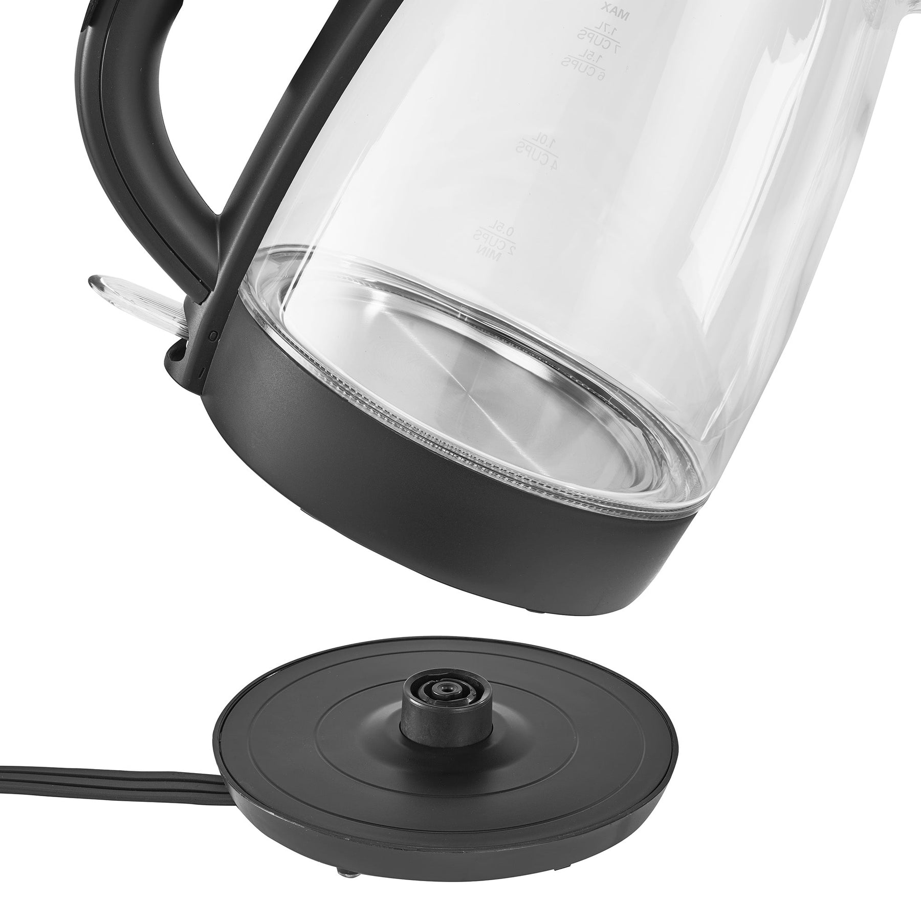 1.7L Illuminated Electric Glass Kettle – Bella Housewares