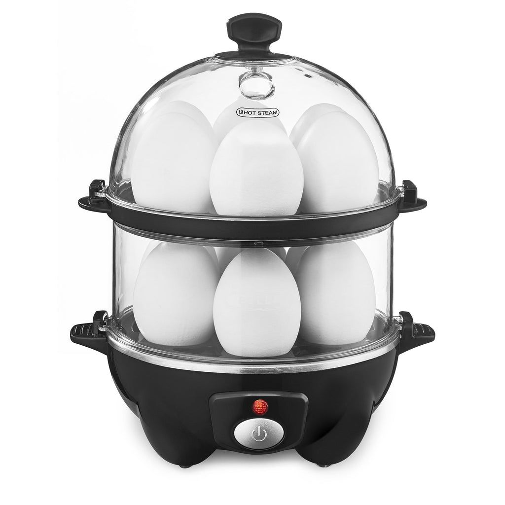 Egg Cooker 2 Eggs, Egg Steamer Compact Electric Egg Cooker, Best Egg Cooker  Boils All Three Cooking Levels - Soft, Medium, Hard