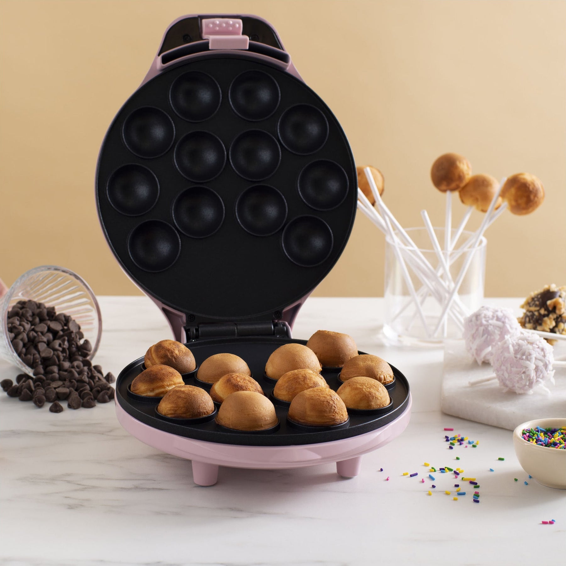 Commercial Cake Pop Maker;danish Pancake Balls Maker Machine Baker Iron ;cake  Pop Oven; Cake Pops Maker Machines - Waffle, Doughnut & Cake Makers -  AliExpress