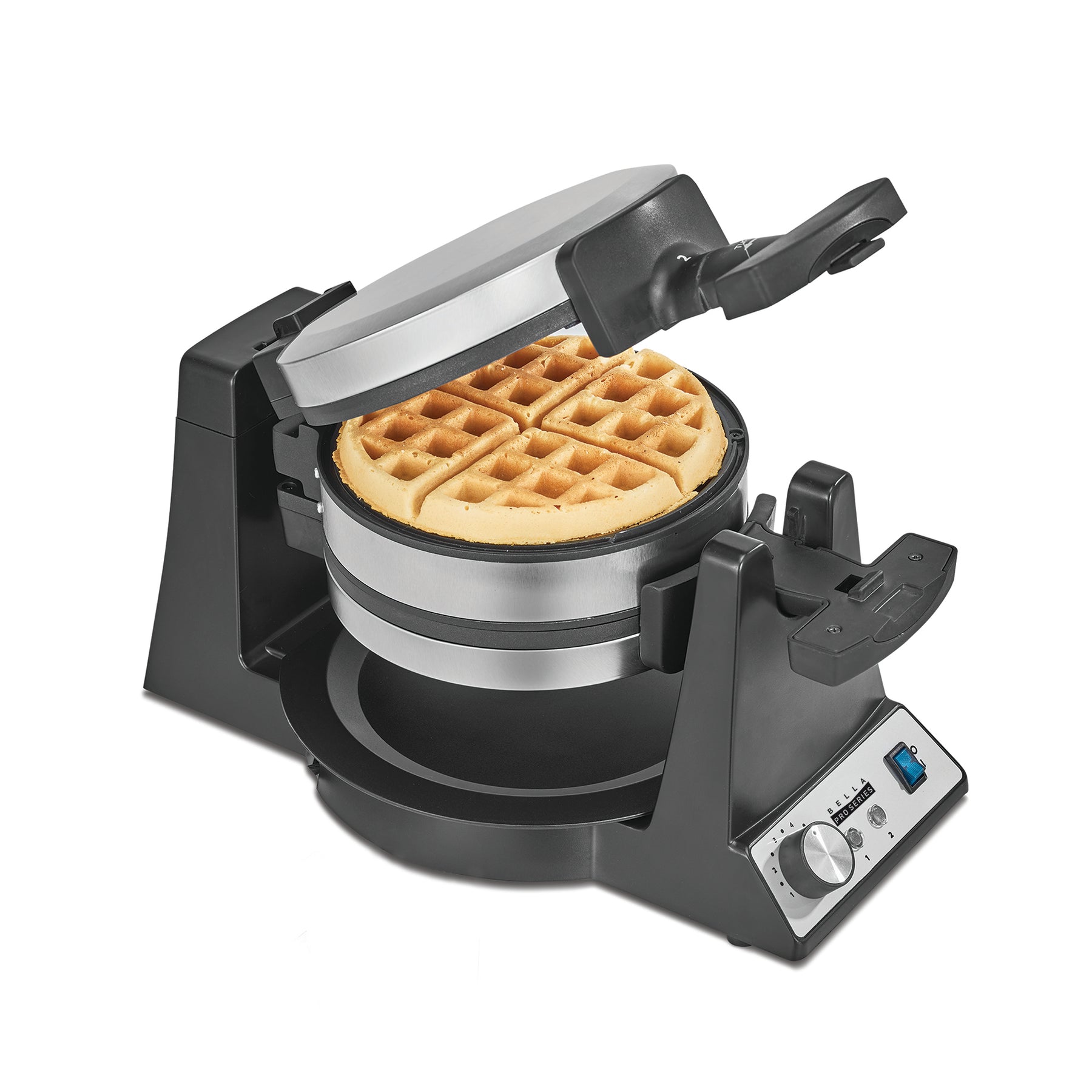 Double Rotating Waffle Maker – Bella Housewares