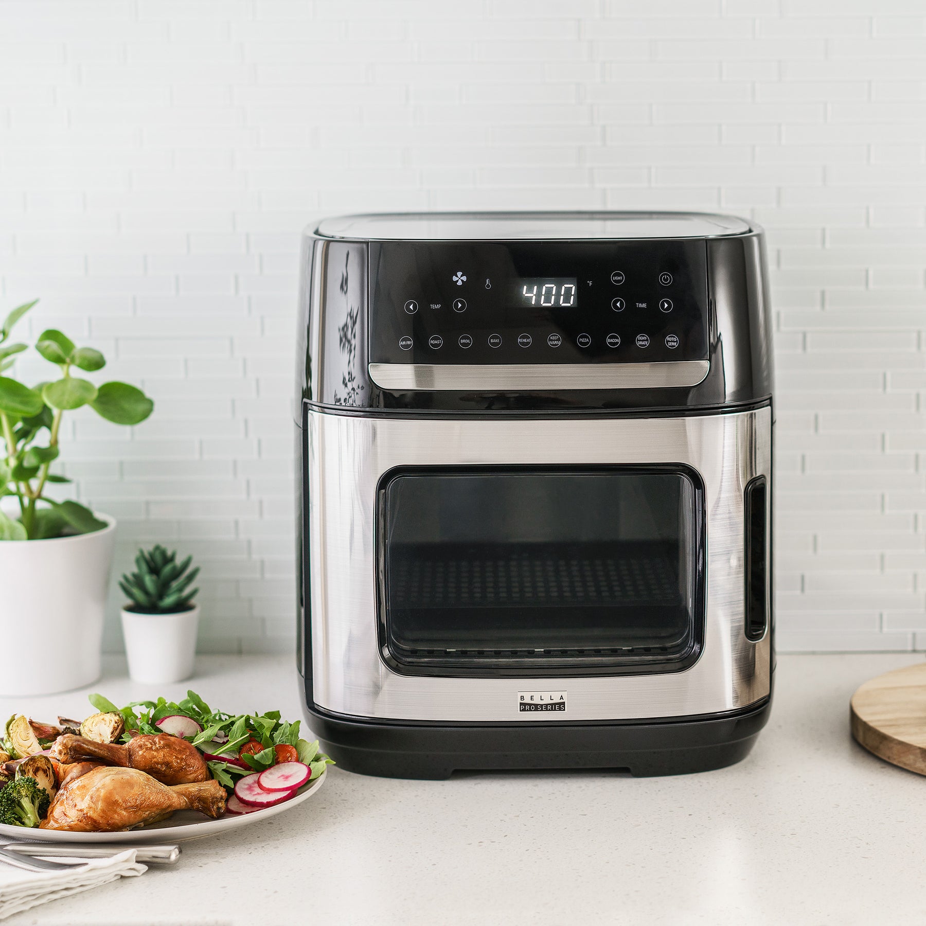 12.6-qt. Digital Air Fryer Oven - Stainless Steel