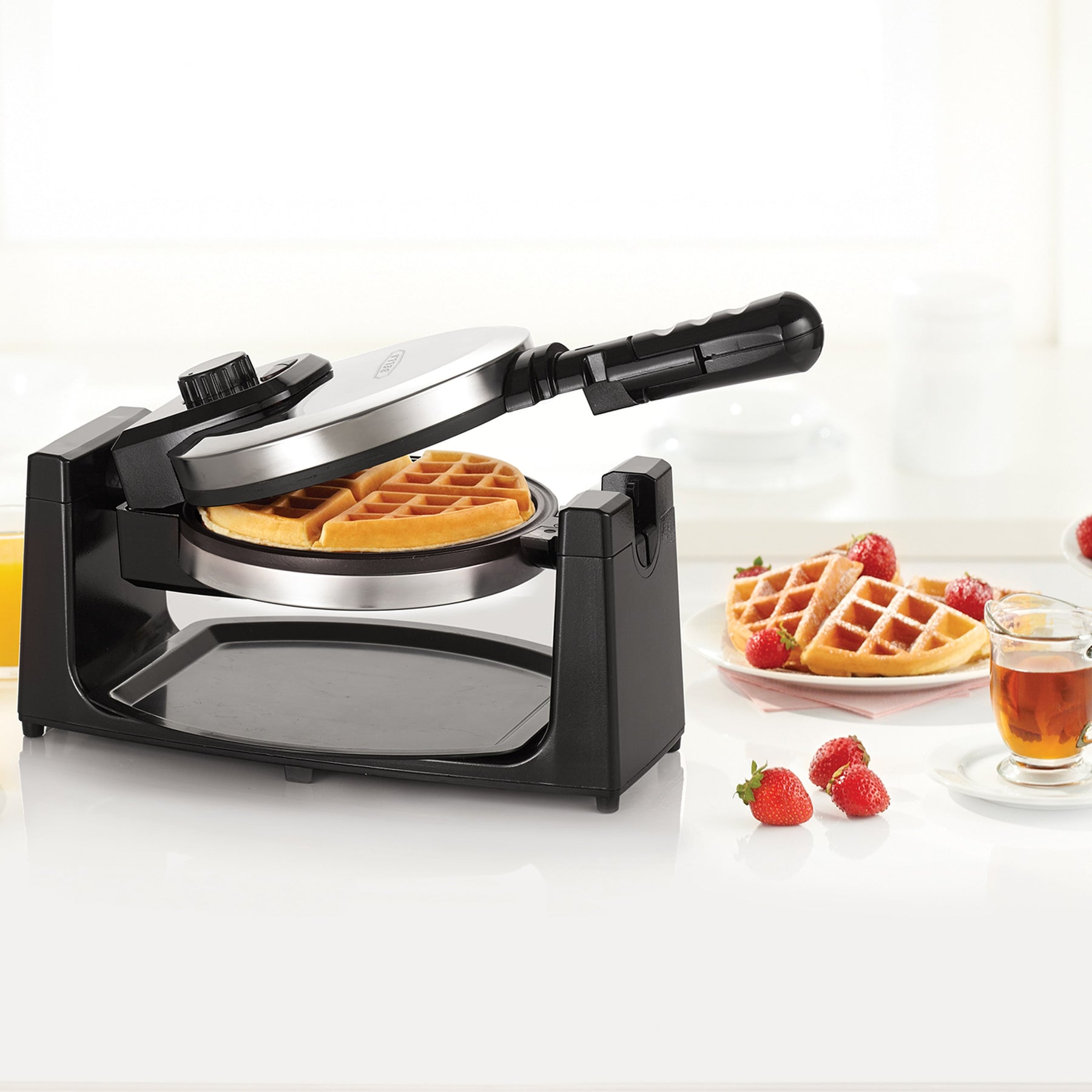 Belgian waffles are on the menu today: Bella Pro Flip Maker now $20 (Reg.  $50)